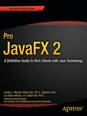 Book cover for Pro JavaFX 2