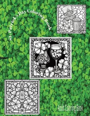 Book cover for St Patrick's Day Coloring Book