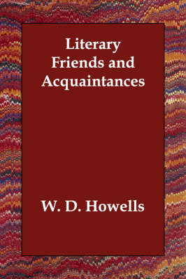 Book cover for Literary Friends and Acquaintances