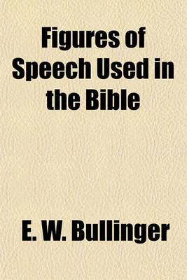 Book cover for Figures of Speech Used in the Bible