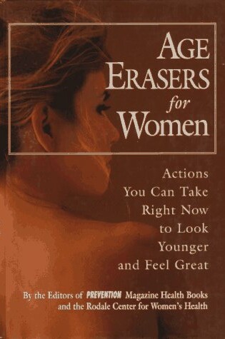 Cover of Age Erasers for Women HB