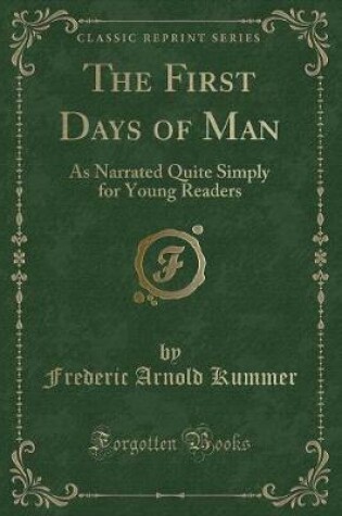 Cover of The First Days of Man