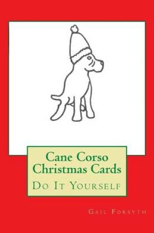 Cover of Cane Corso Christmas Cards