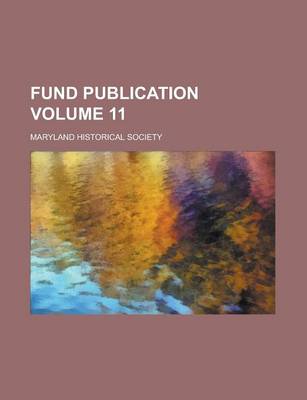 Book cover for Fund Publication Volume 11