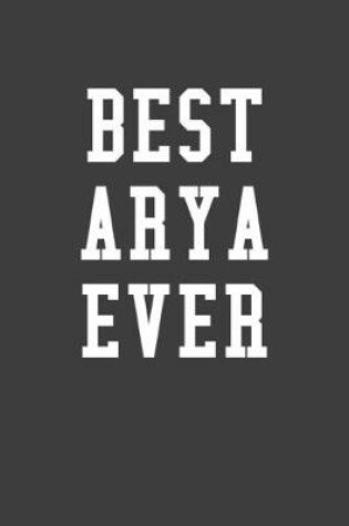 Cover of Best Arya Ever