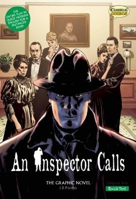 Book cover for An Inspector Calls The Graphic Novel: Quick Text