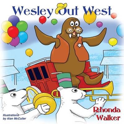 Book cover for Wesley Out West