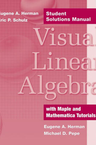 Cover of Visual Linear Algebra Student Solutions Manual