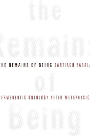 Cover of The Remains of Being