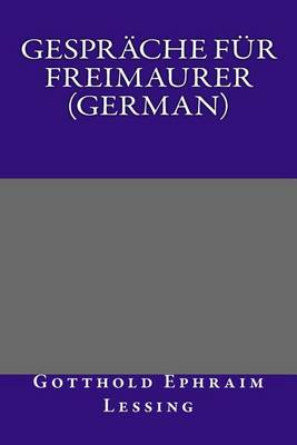 Book cover for Gesprache Fur Freimaurer (German)