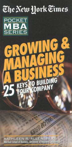 Cover of Growing and Managing a Business