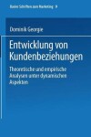 Book cover for Entwicklung von Kundenbeziehungen