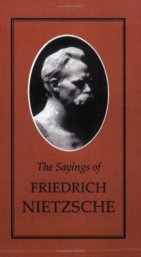 Cover of The Sayings of Nietzsche