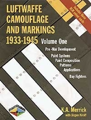 Book cover for Luftwaffe Camouflage & Markings 1933-1945 Vol.1