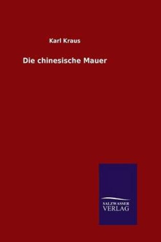 Cover of Die chinesische Mauer