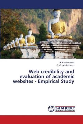 Book cover for Web credibility and evaluation of academic websites - Empirical Study