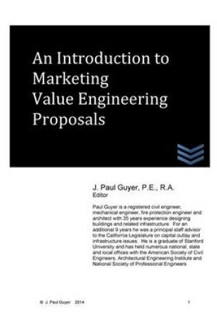 Cover of An Introduction to Marketing Value Engineering Proposals