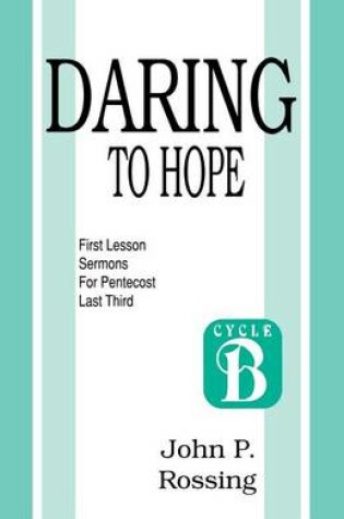 Cover of Daring to Hope