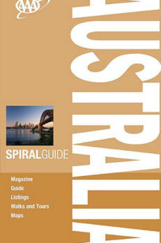 Cover of AAA Spiral Guide Australia