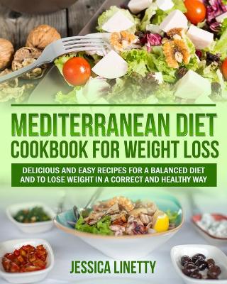 Book cover for Mediterranean Diet Cookbook for Weight Loss