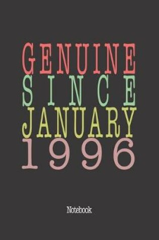 Cover of Genuine Since January 1996