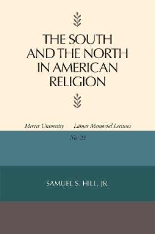 Cover of The South and North in American Religion
