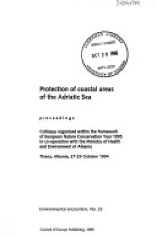 Cover of Protection of Coastal Areas of the Adriatic Sea