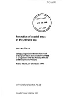 Cover of Protection of Coastal Areas of the Adriatic Sea