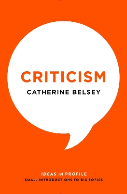 Book cover for Criticism