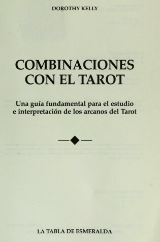 Cover of Combinaciones Con El Tarot