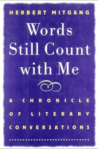 Cover of WORDS STILL COUNT WITH ME CL