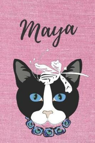 Cover of Maya Katzen-Malbuch / Notizbuch / Tagebuch