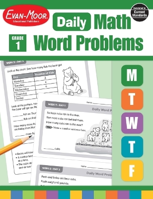 Cover of Daily Word Problems Math, Grade 1 Teacher Edition