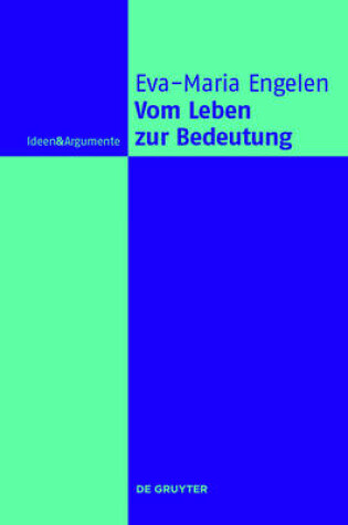 Cover of Vom Leben Zur Bedeutung