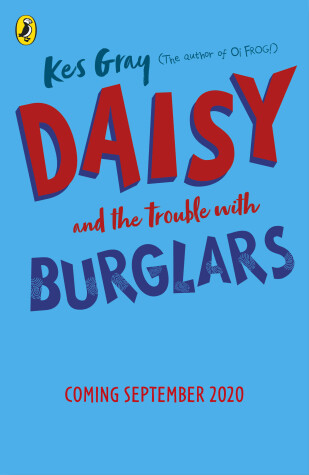 Book cover for Daisy and the Trouble with Burglars