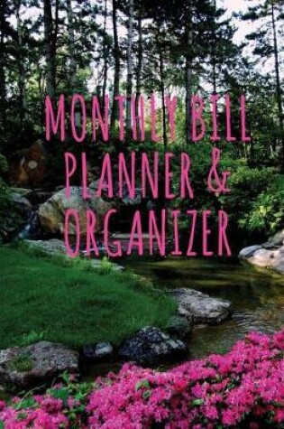 Cover of Monthly Bill Planner & Organizer