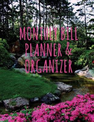 Book cover for Monthly Bill Planner & Organizer