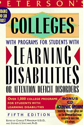 Cover of Colleges with Programs for Students with Learning Disabilities or Attention Deficit Disorders