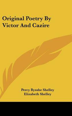 Book cover for Original Poetry by Victor and Cazire