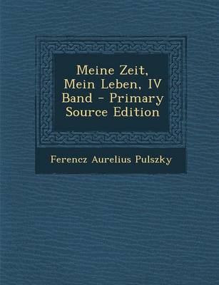 Book cover for Meine Zeit, Mein Leben, IV Band