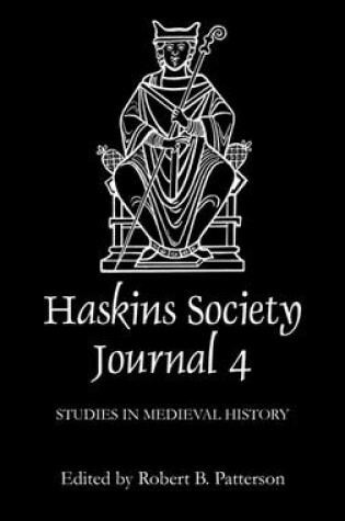 Cover of The Haskins Society Journal 4
