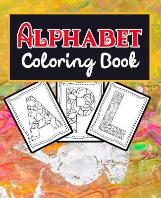 Book cover for Alphabet Coloring Book