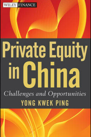 Cover of Private Equity in China