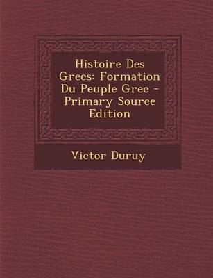 Book cover for Histoire Des Grecs