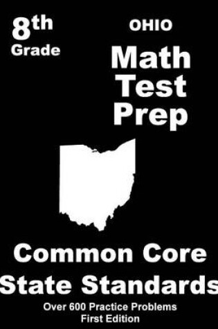 Cover of Ohio 8th Grade Math Test Prep