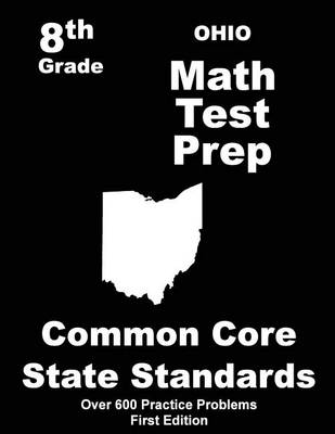 Book cover for Ohio 8th Grade Math Test Prep