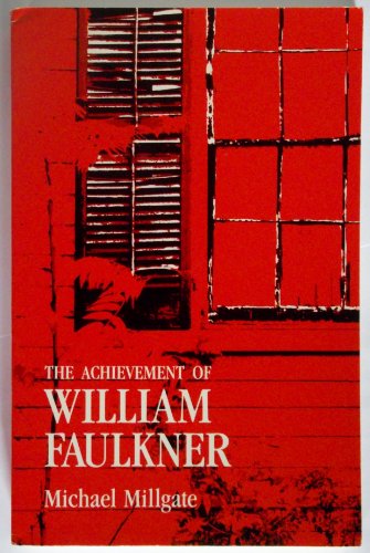 Book cover for The Achievement of William Faulkner