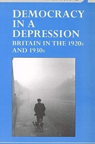 Cover of Democracy in a Depression