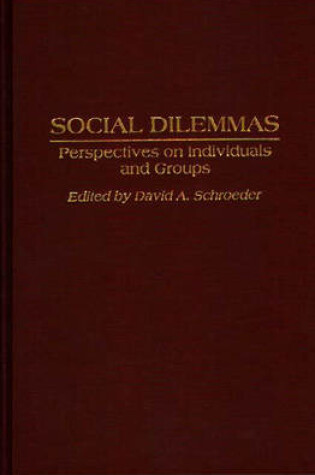 Cover of Social Dilemmas