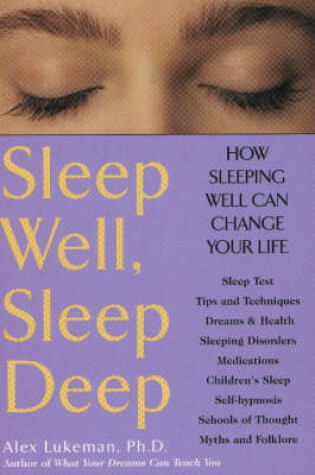 Cover of Sleep Well, Sleep Deep